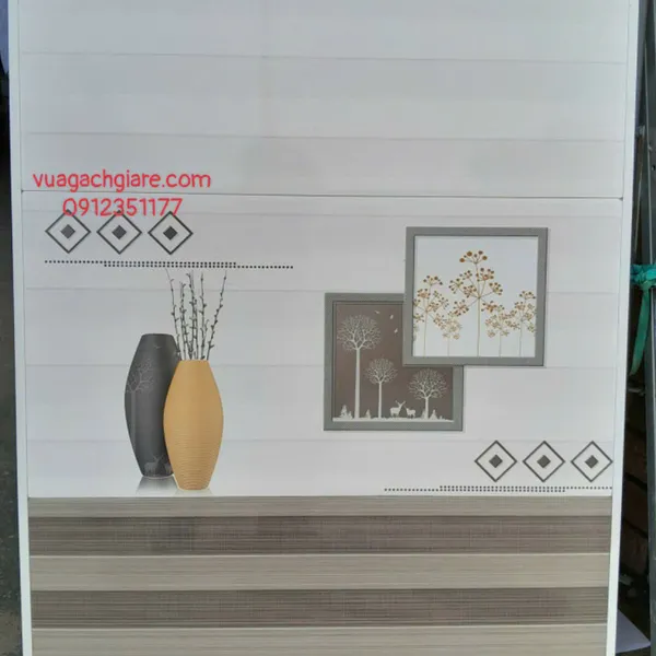 Gạch Men 30x60 Ốp Tường Giá Rẻ vân gỗ nâu 3620