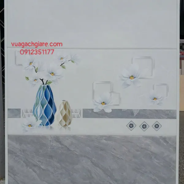 Gạch Men 30x60 Ốp Tường Giá Rẻ xám vân đá 3643