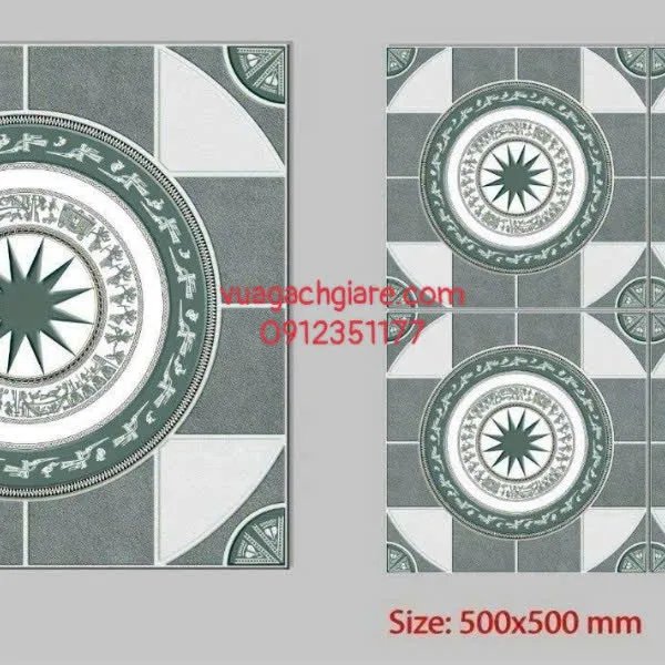 Gạch Men 50x50 Ốp Lát Sân Vườn Giá Rẻ đá ghép PCS5574