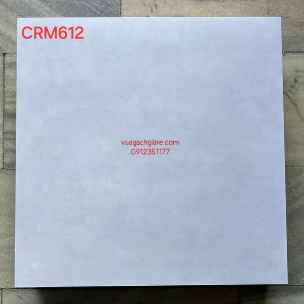 Gạch Men Mờ 60x60 Ốp Lát Giá Rẻ hạt nhạt CRM612