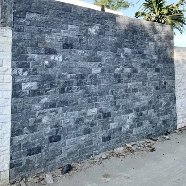 Đá Tự Nhiên 10x20 Ốp Lát Giá Rẻ đá bốc đen