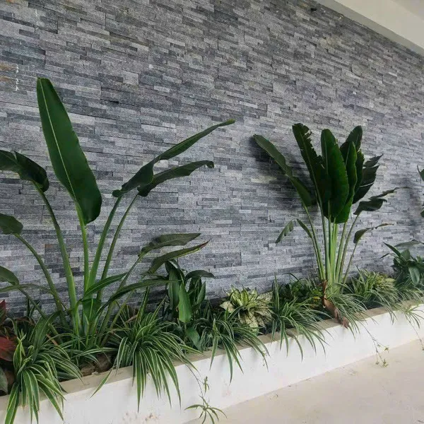 Đá Tự Nhiên 10x50 Ốp Lát Giá Rẻ Đá Ghép màu đen