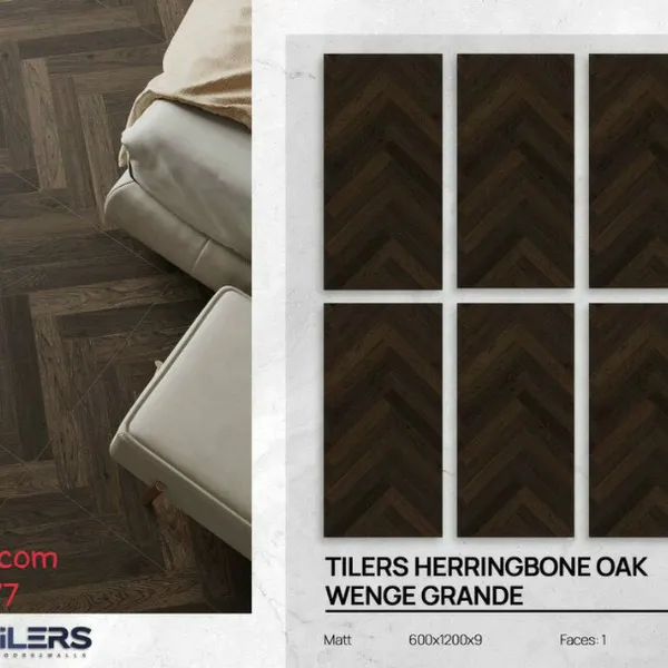 Gạch Đá Ốp Lát 60x120 Cao Cấp Ấn Độ vân gỗ nâu