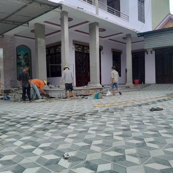 Gạch Men 50x50 Ốp Lát Sân Vườn Giá Rẻ đá ghép PCS5571