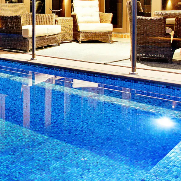 Gạch Mosaic Thuỷ Tinh Giá Rẻ xanh coban 48054