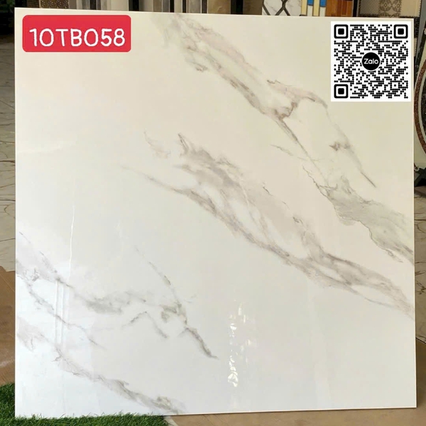 Gạch Đá 100x100 Ốp Lát Trung Quốc trắng vân khói 10TB058