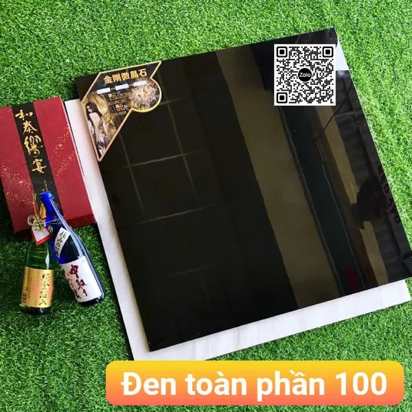 Gạch Đá 100x100 Ốp Lát Trung Quốc đen trơn