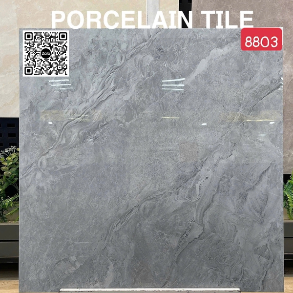 Gạch Đá 80x80 Ốp Lát Giá Rẻ xám vân đá PP8803