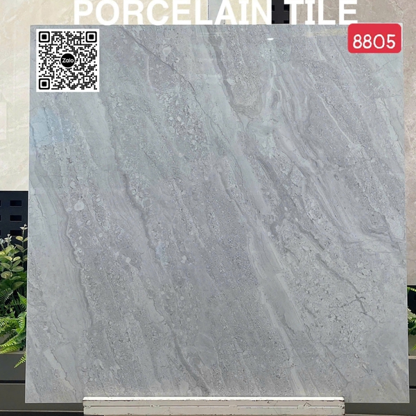 Gạch Đá 80x80 Ốp Lát Giá Rẻ xám vân đá PP8805
