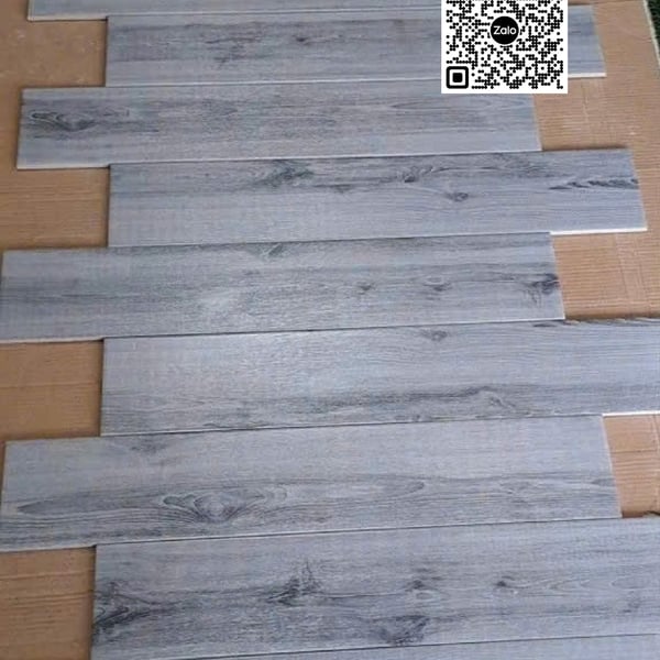 Gạch Đá Mờ Vân Gỗ - Gạch Giả Gỗ 15x80 Ốp Lát màu xám 15817