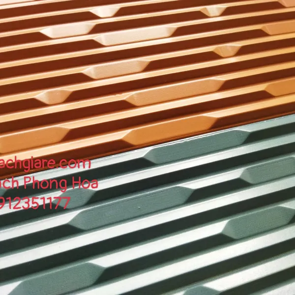 Gạch Men Ốp Tường Trang Trí 25x50 Thanh Thanh sọc ngang HA7-2