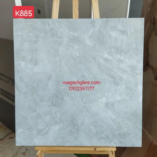 Gạch Đá 80x80 Ốp Lát Giá Rẻ PANCERA xám vân đá K885