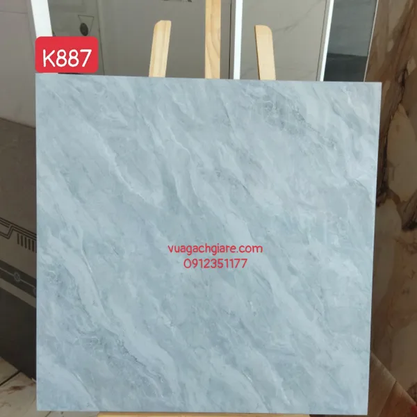 Gạch Đá 80x80 Ốp Lát Giá Rẻ PANCERA xám vân đá K887