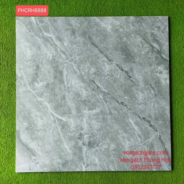 Gạch Đá Ốp Lát 80x80 Crown xám vân đá CRH8888