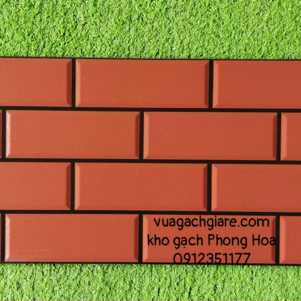 Gạch Men Ốp Tường Trang Trí 25x50 đỏ vàng nâu K2552 - K2555 - K2551