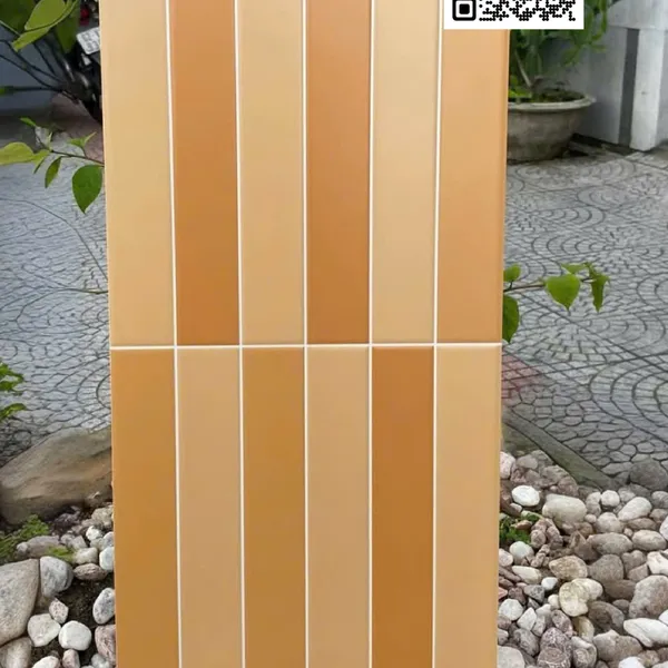 Gạch Men 30x60 Ốp Tường Trang Trí giả thẻ màu nâu N12X09A