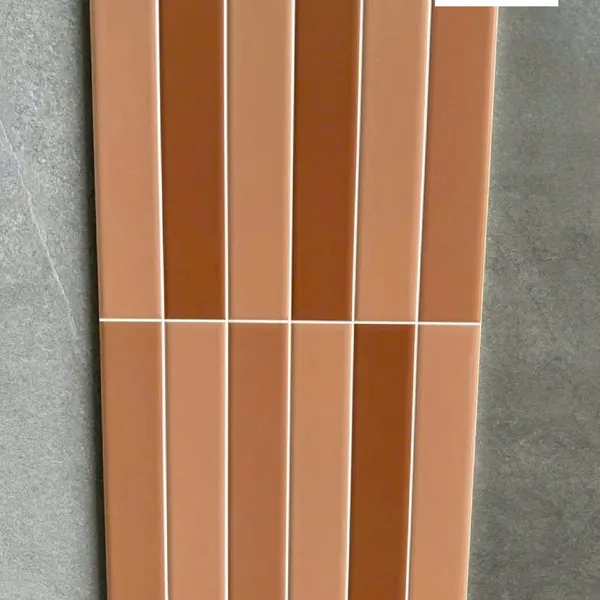 Gạch Men 30x60 Ốp Tường Trang Trí giả thẻ màu nâu N12X10B