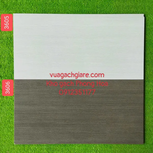 Gạch Đá Ốp Lát 30x60 Viglacera vân gỗ nâu 3605 - 3606