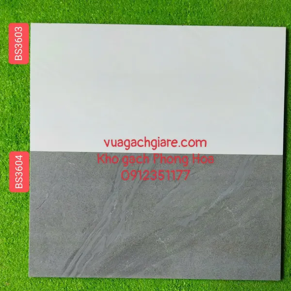 Gạch Đá Ốp Lát 30x60 Viglacera xám xi măng BS3603 - BS3604