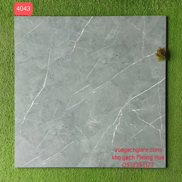 Gạch Đá Ốp Lát 80x80 Vitto xám vân trắng 4043