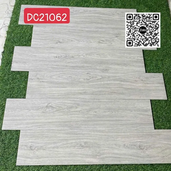 Gạch Đá Mờ Vân Gỗ - Gạch Giả Gỗ 20x100 Ốp Lát màu xám DC21062