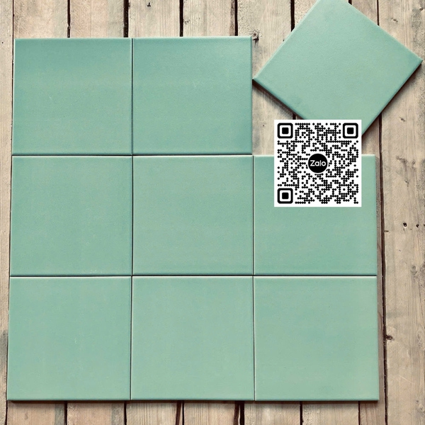 Gạch Bông 20x20 Ốp Lát Trang Trí xanh rêu