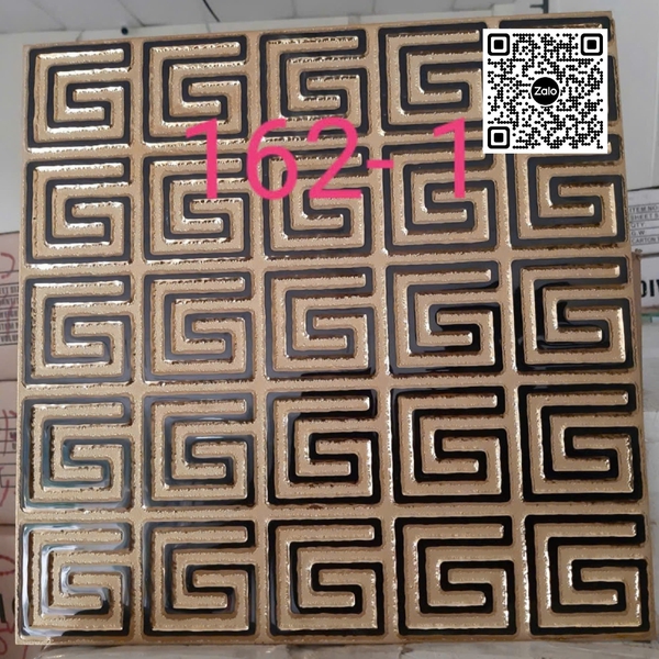 Gạch Khắc Kim 30x30 Cao Cấp nhũ vàng 162 - 1