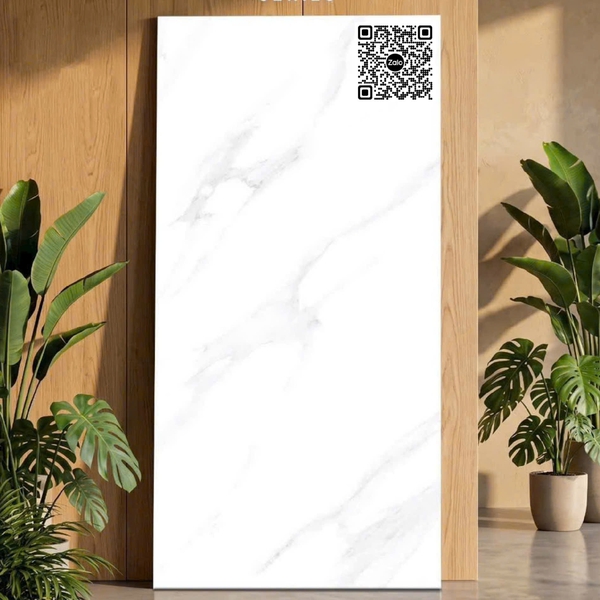 Gạch Đá Mờ 60x120 Ốp Lát Ấn Độ trắng vân khói 3633
