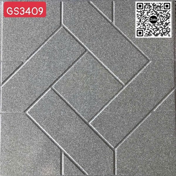 Gạch Đá Mờ 40x40 Ốp Lát màu xám GS3409
