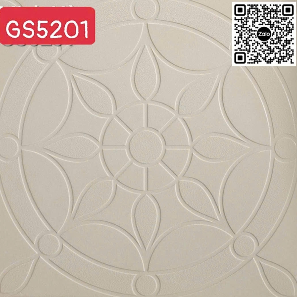 Gạch Đá Mờ 40x40 Ốp Lát màu trắng GS5201