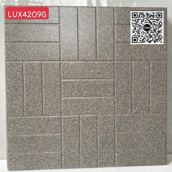 Gạch Đá Mờ 40x40 Ốp Lát màu xám LUX4209G