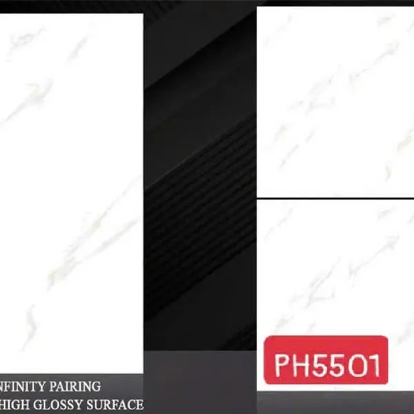 Gạch Men 50x50 Ốp Lát PAK trắng vân khói 5501