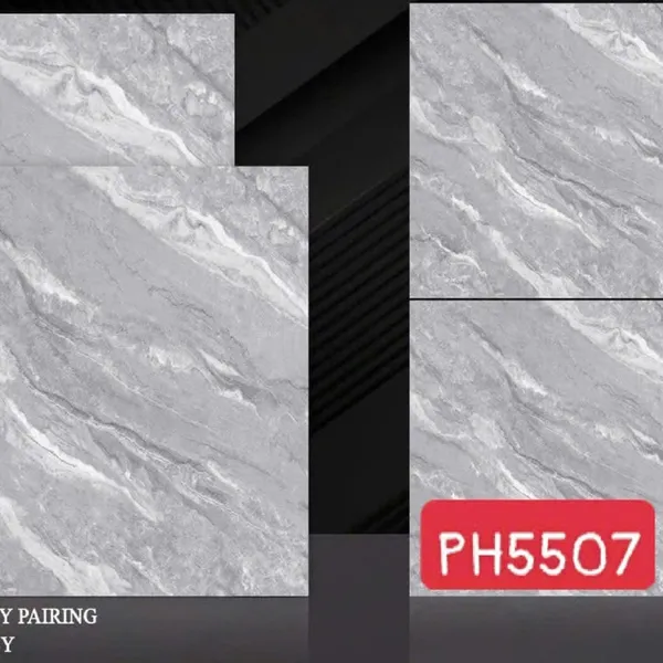 Gạch Men 50x50 Ốp Lát PAK xám vân đá 5507