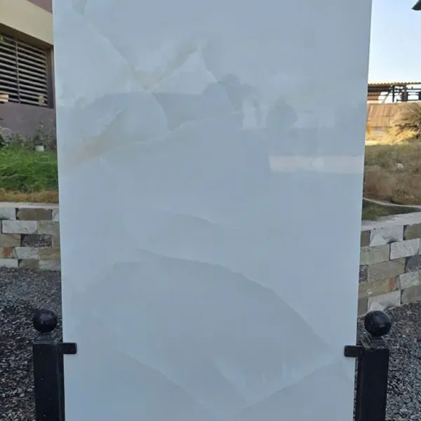 Gạch Đá 60x120 Ốp Lát Ấn Độ trắng vân mây 3063