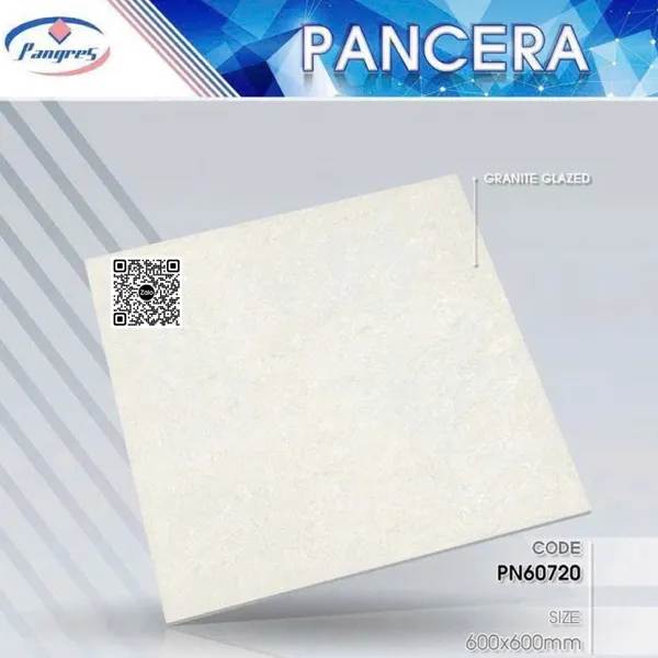 Gạch Đá Granite 60x60 Ốp Lát Giá Rẻ Pancera xà cừ trắng PN60720