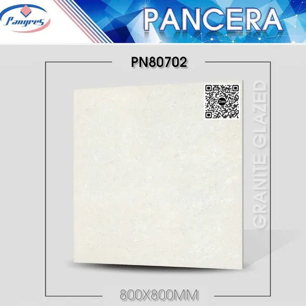 Gạch Đá Granite 80x80 Ốp Lát Giá Rẻ Pancera xà cừ trắng PN80702