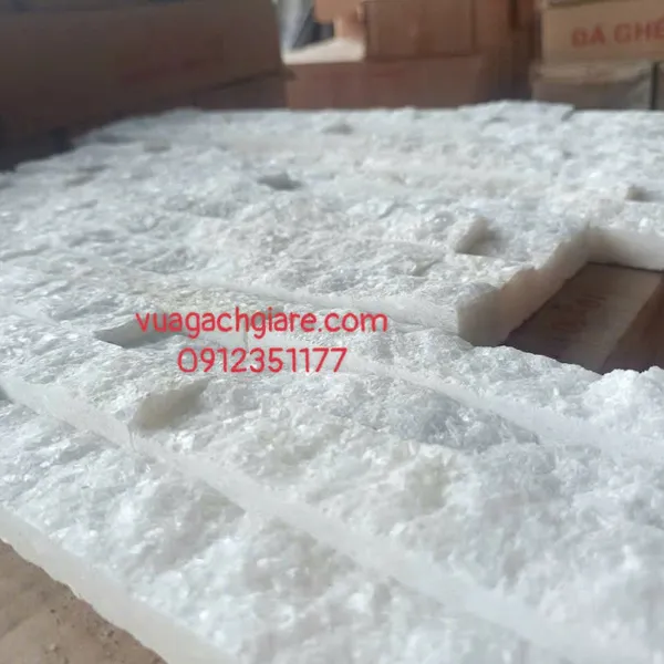 Đá Tự Nhiên 10x50 Ốp Lát Giá Rẻ Đá Ghép trắng muối