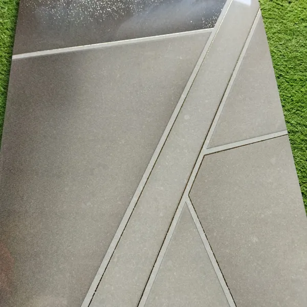 Gạch Đá Ốp Tường Khắc Kim 40x80 Cao Cấp màu xám JS84066D