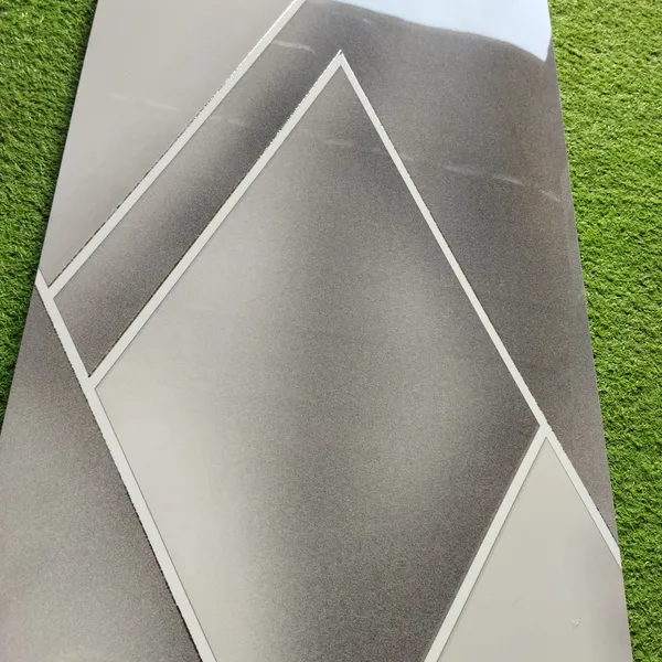 Gạch Đá Ốp Tường Khắc Kim 40x80 Cao Cấp màu xám JS84067D