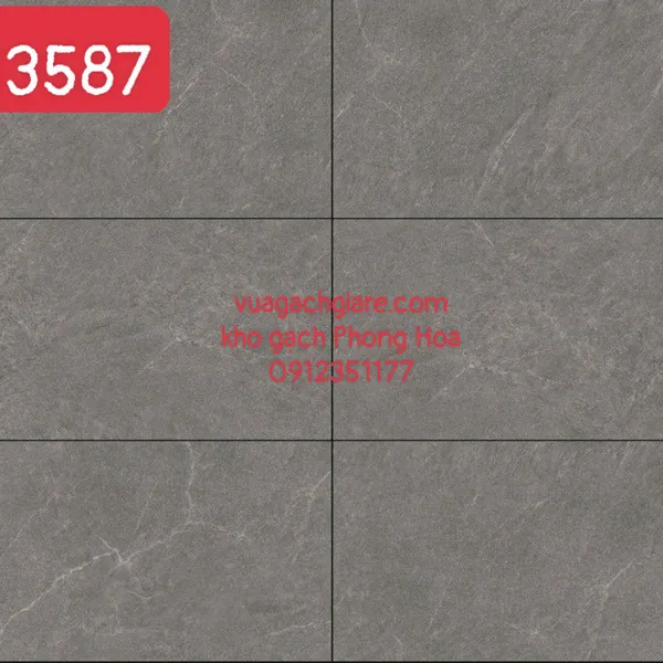 Gạch Đá Mờ Ốp Lát 30x60 màu xám 3586 - 3598 - 3587