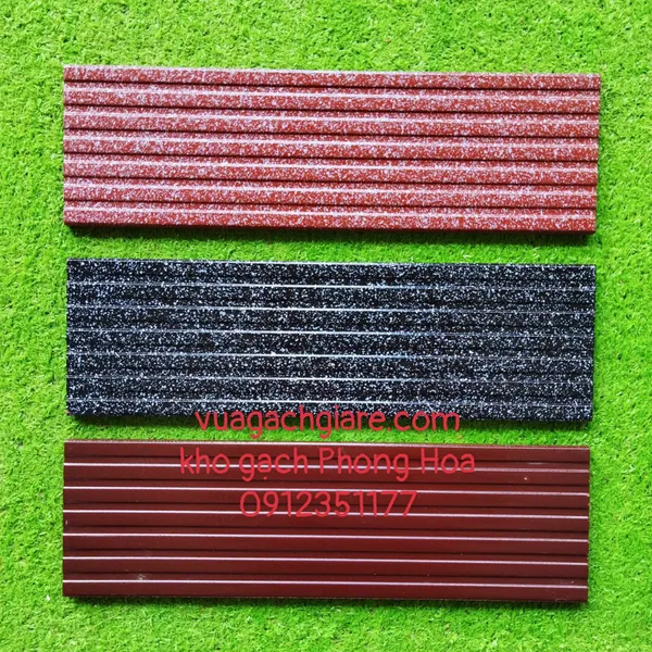 Gạch Men Trang Trí 10x30 Giá Rẻ sọc ngang hồng - đen - đỏ - vàng - xanh đen - trắng