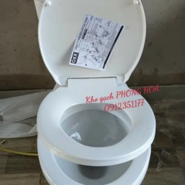 Bồn Cầu Két Nước Rời Nắp Êm C504 VN Giá Rẻ