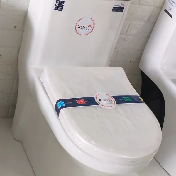 Bồn Cầu Liền Khối Sunland ITALY màu trắng SL - C02