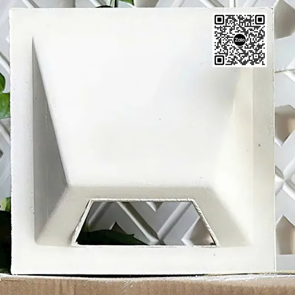 Gạch Bông Gió Xi Măng 19x19x6.5 Ốp Dán Trang Trí bánh ú