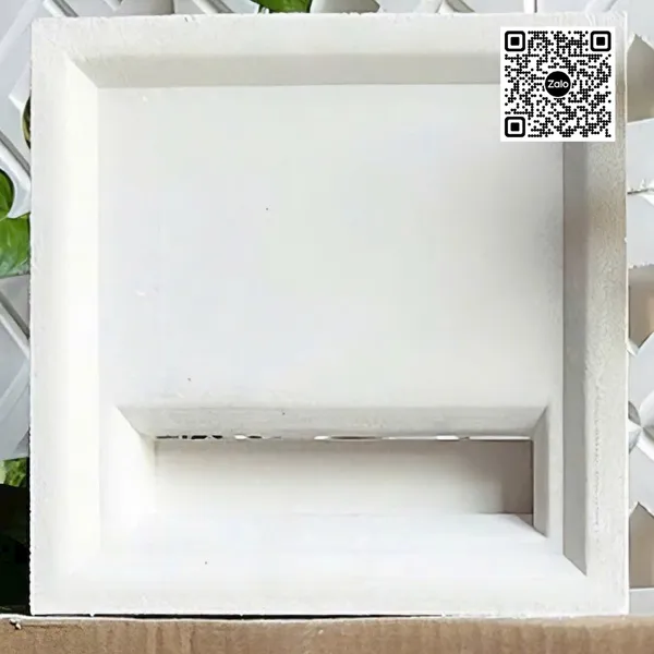 Gạch Bông Gió Xi Măng 19x19x6.5 Ốp Dán Trang Trí bánh ú