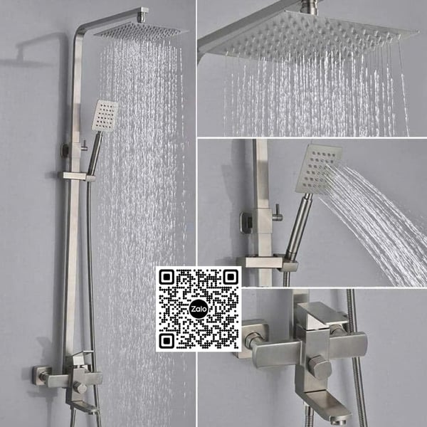 Cây Sen Inox Nóng Lạnh Giá Rẻ vuông