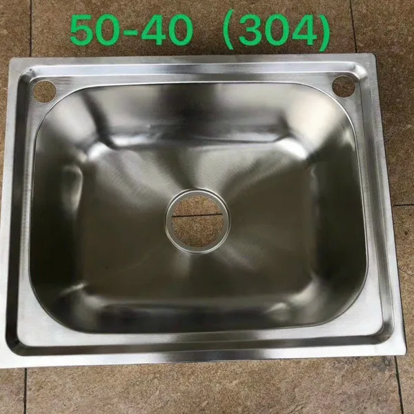 Chậu Rửa Chén Inox 304 đơn 1 ngăn 5040