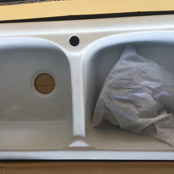 Chậu Rửa Chén Bằng Đá Giá Rẻ 2 ngăn 980