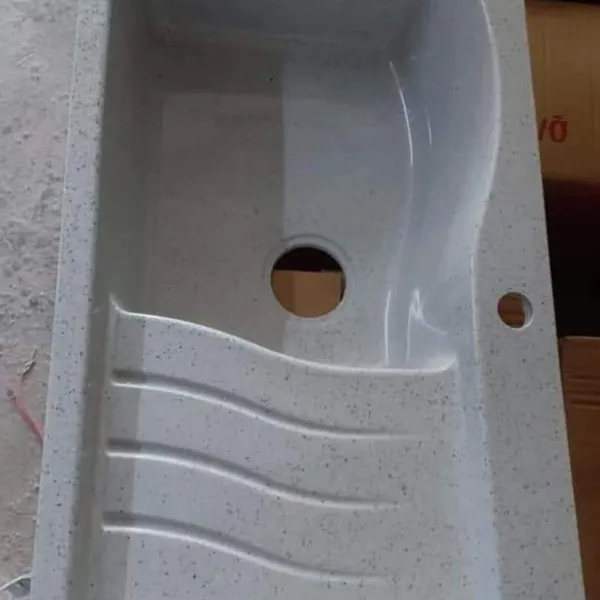 Chậu Rửa Chén Bằng Đá Giá Rẻ 1 ngăn có cánh 780