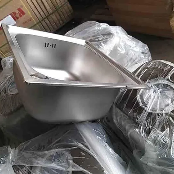 Chậu Rửa Chén Bằng Inox Giá Rẻ 1 ngăn cho nhà trọ